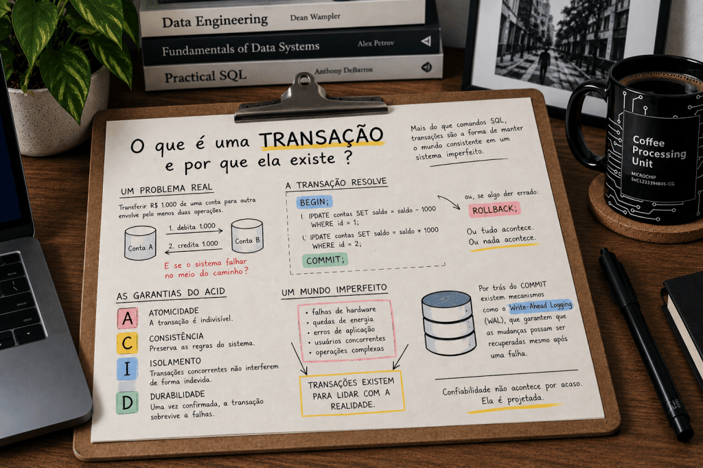 O que é uma transação e por que ela&nbsp;existe?